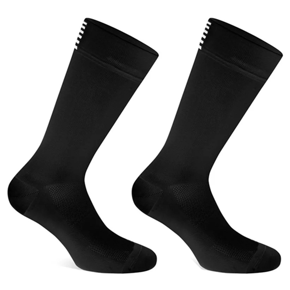 Sock Garter Men - ถุงเท้าปั่นจักรยานสำหรับผู้ชายทรงกระบอกขนาดกลางแห้งเร็วและกีฬาสำหรับผู้หญิงฟิตเนสในหลอด