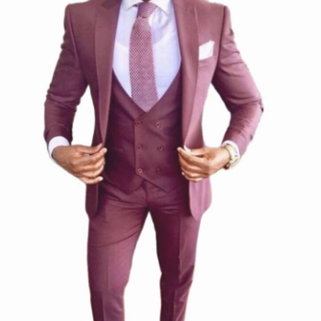 Men'S Formal Wear Not Suit - ชุดสูทผู้ชาย 3 ชิ้น สไตล์หรูหรา สำหรับงานแต่งงาน ทรงเข้ารูป