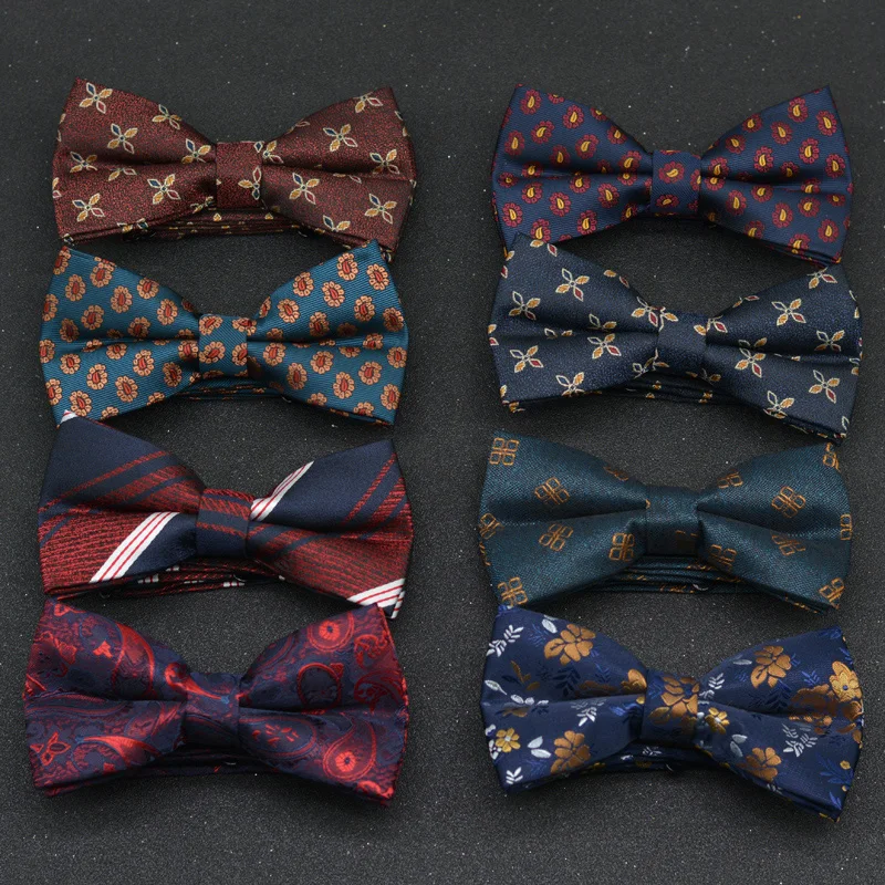 Men Formal Wear With Tie - โบว์ไทผู้ชายสำหรับงานแต่งงาน แบบคู่ สำหรับเจ้าบ่าวและเพื่อนเจ้าบ่าว สไตล์วินเทจ ชุดทางการ เสื้อเชิ้ตลายทางสำหรับงานธุรกิจ