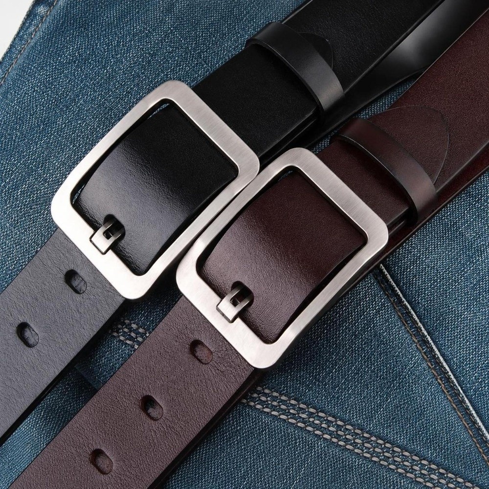เข็มขัดหนัง PU สไตล์แฟชั่นธุรก - Men'S Formal Wear Belt บทวิจารณ์และราคา