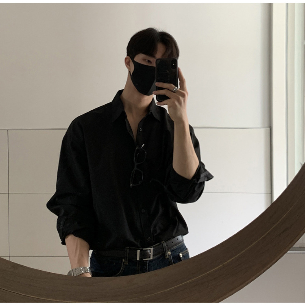 เสื้อเชิ้ตแขนยาวสำหรับผู้ชาย ส - Men Formal Office Wear Shirts บทวิจารณ์และราคา