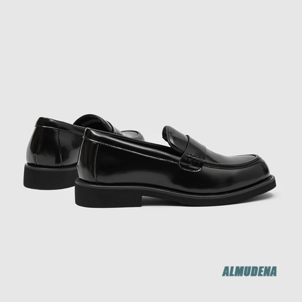 รองเท้าโลฟเฟอร์หัวกลมสำหรับผู้ - Formal Men Daily Wear Shoes บทวิจารณ์และราคา