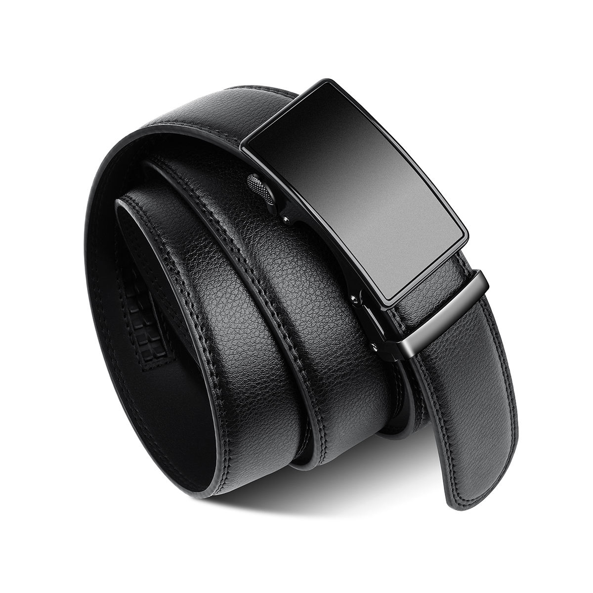 เข็มขัดผู้ชายแบบหัวล็อคอัตโนมั - Men'S Formal Wear Belt บทวิจารณ์และราคา