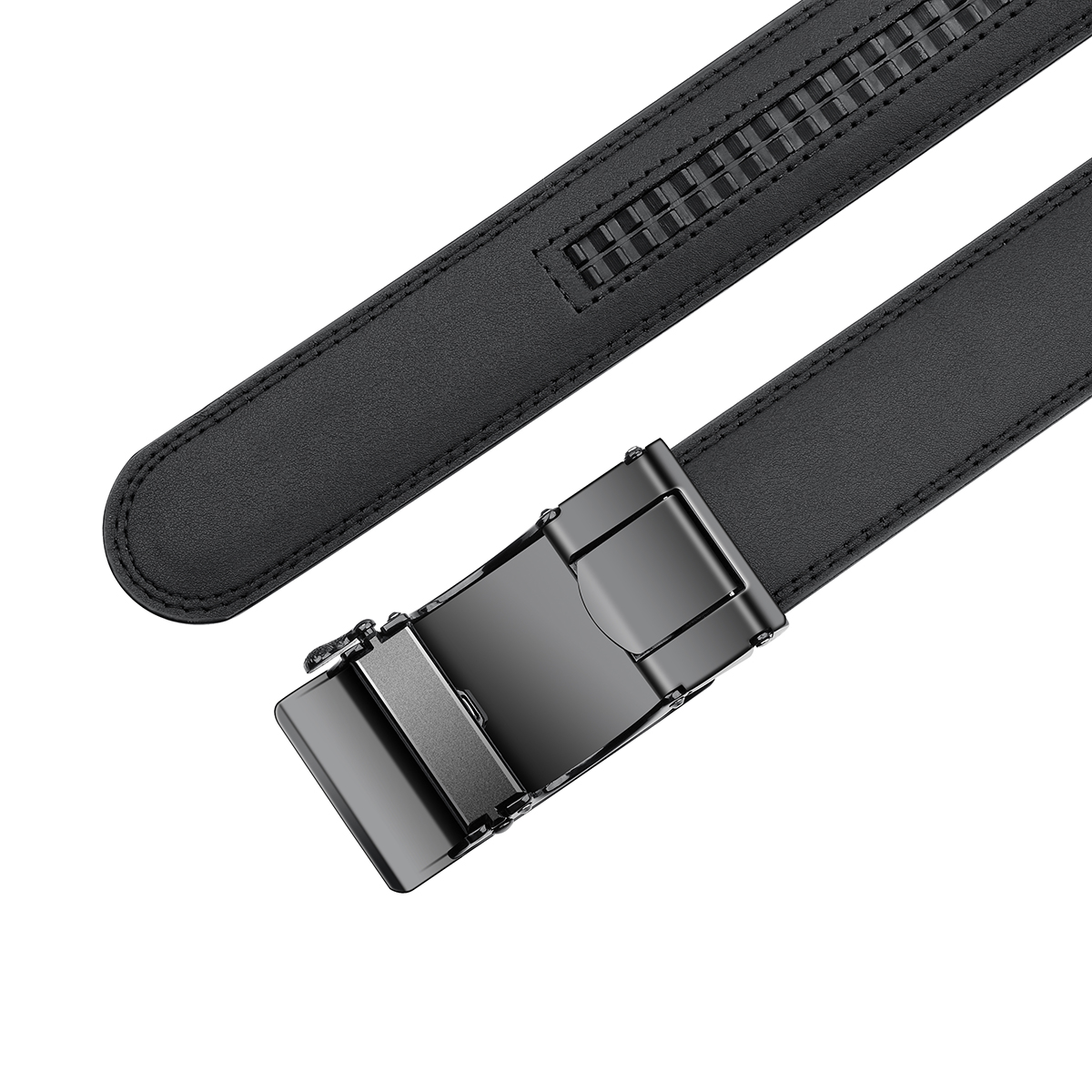 เข็มขัดผู้ชายแบบหัวล็อคอัตโนมั - Men'S Formal Wear Belt บทวิจารณ์และราคา