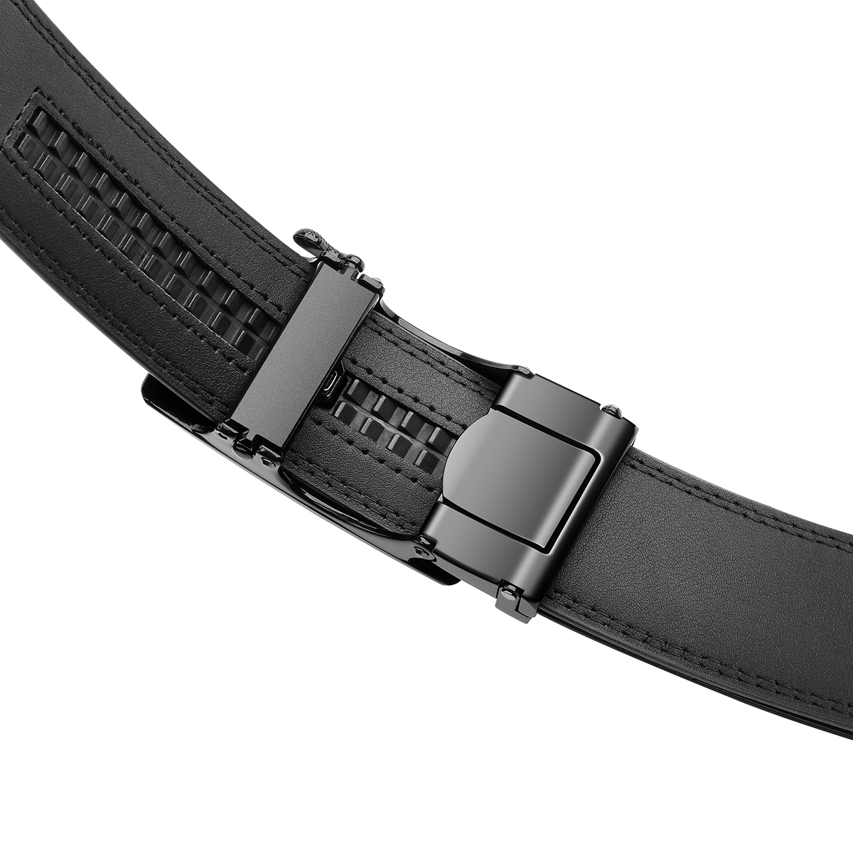 เข็มขัดผู้ชายแบบหัวล็อคอัตโนมั - Men'S Formal Wear Belt บทวิจารณ์และราคา