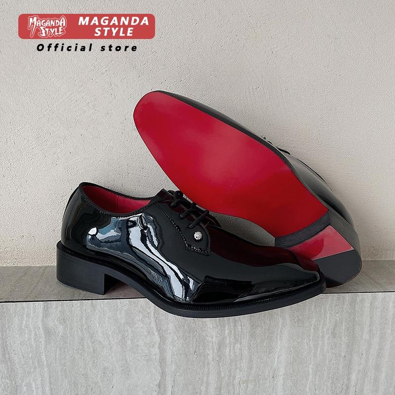 รองเท้าหนังเดอร์บี้แบบใหม่สำหร - Formal Men Daily Wear Shoes บทวิจารณ์และราคา