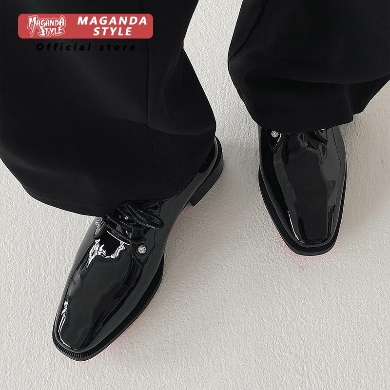 รองเท้าหนังเดอร์บี้แบบใหม่สำหร - Formal Men Daily Wear Shoes บทวิจารณ์และราคา