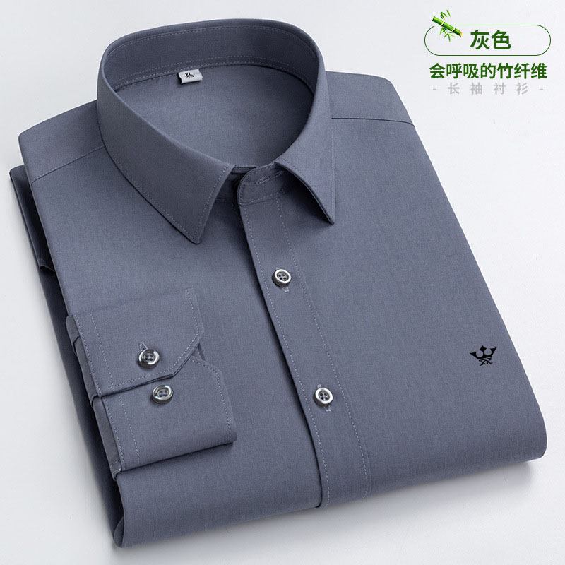 เสื้อเชิ้ตแฟชั่นใหม่ปี 2026 ไม - Men Formal Office Wear Shirts บทวิจารณ์และราคา