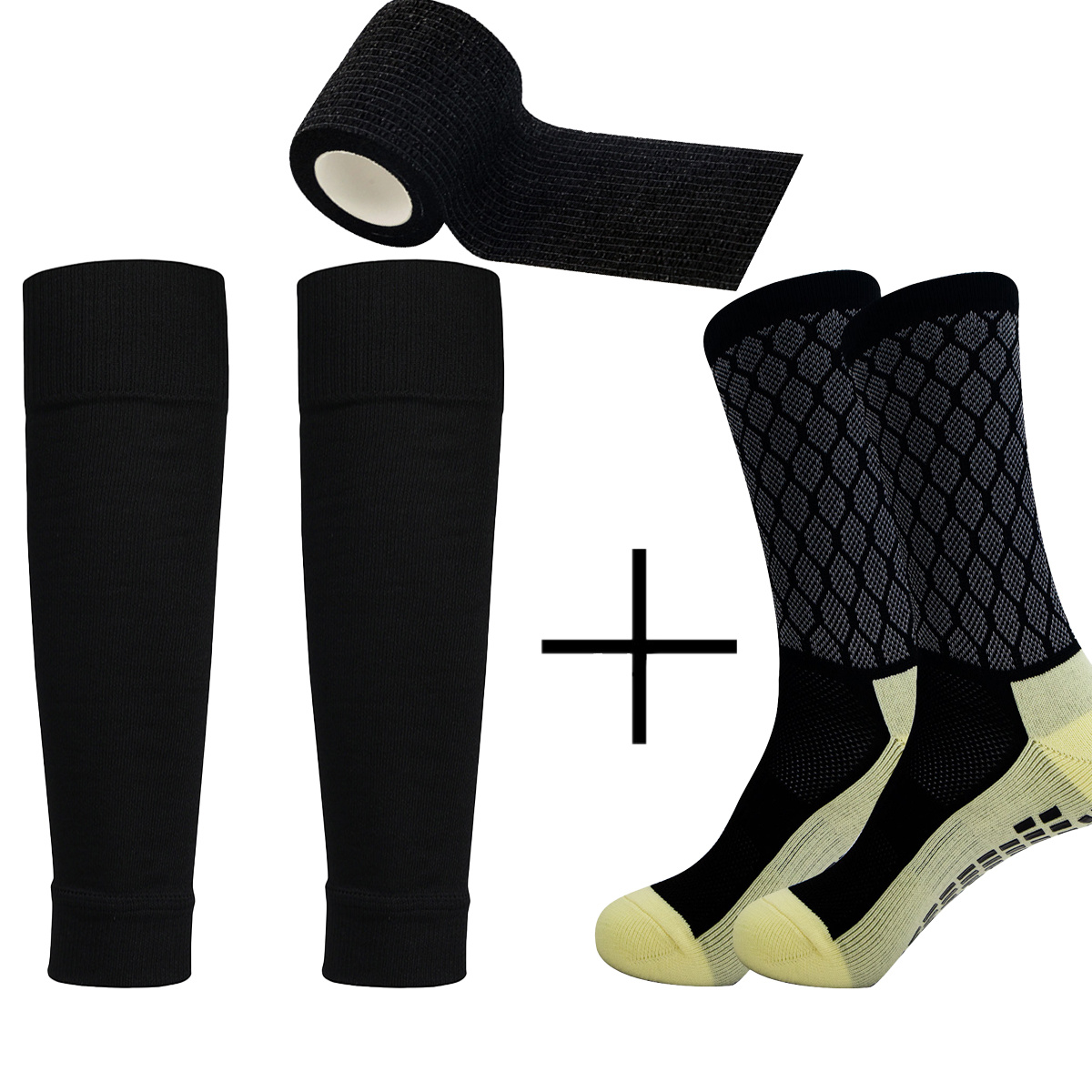 ชุดอุปกรณ์กีฬาแบบมืออาชีพ (1 ช - Sock Garter Men บทวิจารณ์และราคา