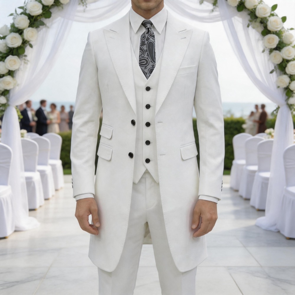 ชุดสูทผู้ชายทรงเข้ารูป 3 ชิ้น  - Men Formal Wear Outfits บทวิจารณ์และราคา