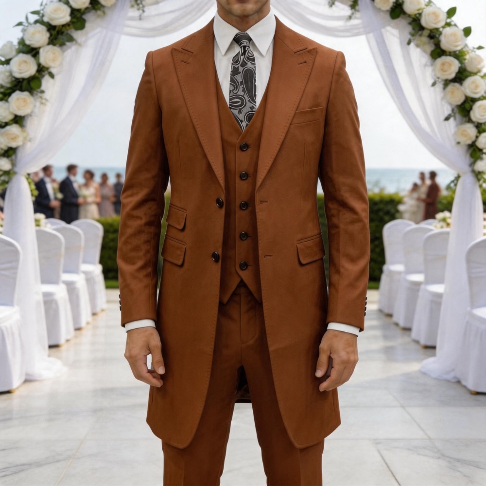 ชุดสูทผู้ชายทรงเข้ารูป 3 ชิ้น  - Men Formal Wear Outfits บทวิจารณ์และราคา