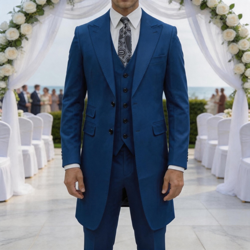 ชุดสูทผู้ชายทรงเข้ารูป 3 ชิ้น  - Men Formal Wear Outfits บทวิจารณ์และราคา