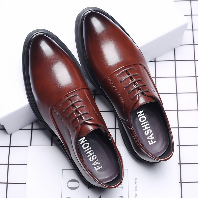 ผู้ชายรองเท้า Oxfords อย่างเป็ - Formal Men Daily Wear Shoes บทวิจารณ์และราคา