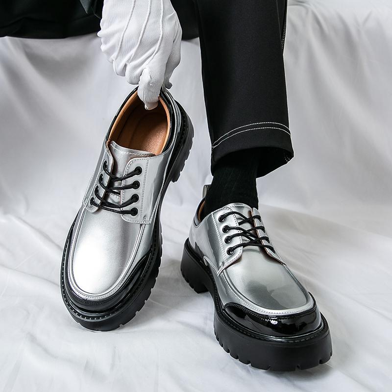 ขนาดใหญ่รองเท้าหนังลําลองผู้ชา - Large Men Formal Wear บทวิจารณ์และราคา