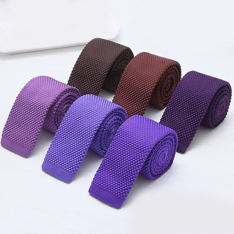 เนคไทถักสีดำขาวขนาด 6 ซม. สำหร - Men Formal Wear With Tie บทวิจารณ์และราคา