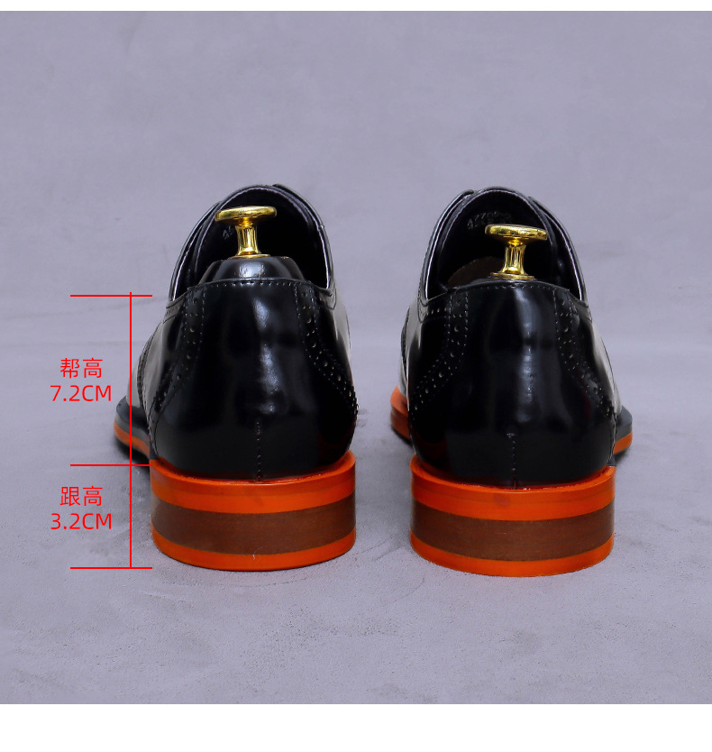 รองเท้าหนังแท้ผู้ชายแบบอ็อกซ์ฟ - Formal Men Daily Wear Footwear บทวิจารณ์และราคา